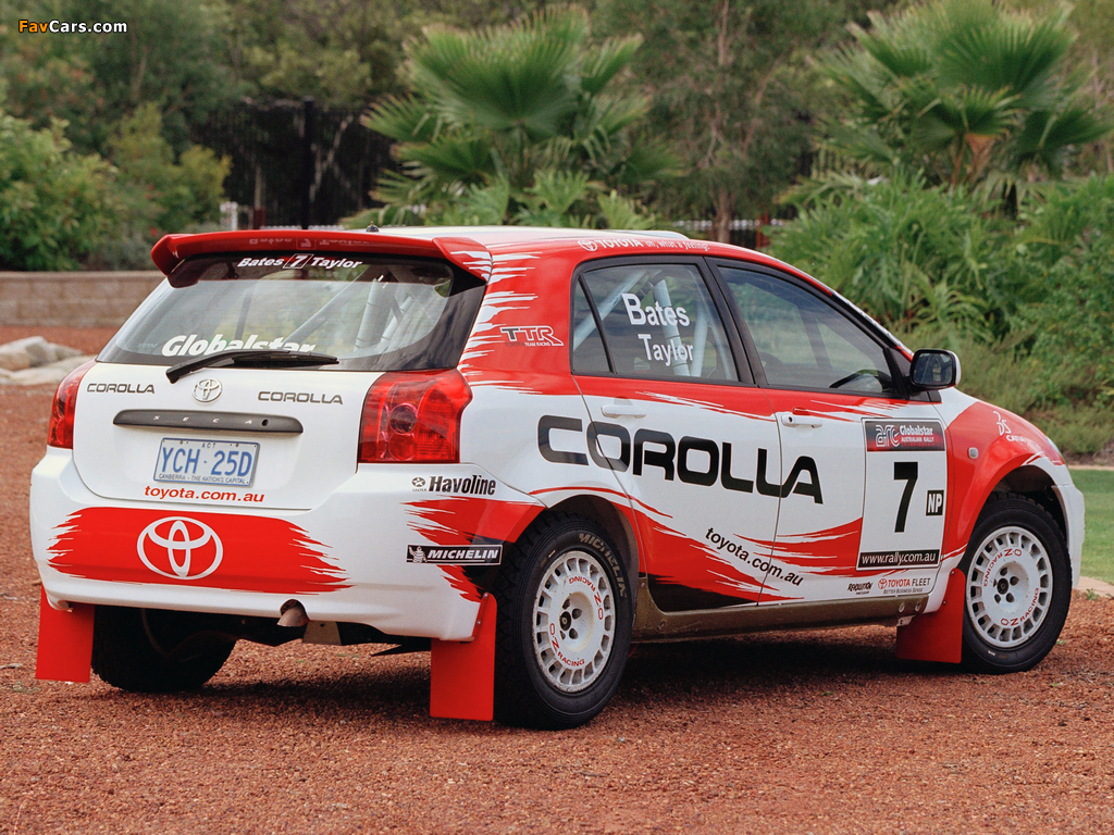 Images of Toyota Corolla Rally Car 2005–07 (1024 x 768)