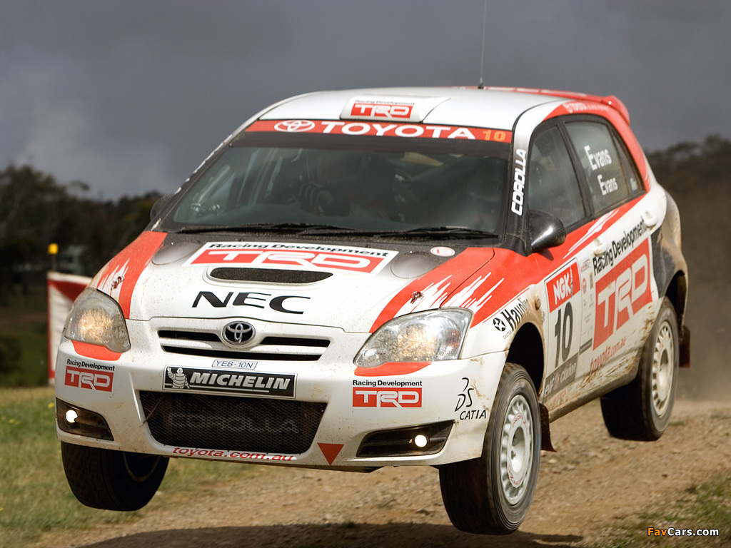 Images of Toyota Corolla Rally Car 2005–07 (1024 x 768)
