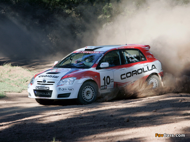 Images of Toyota Corolla Rally Car 2005–07 (640 x 480)