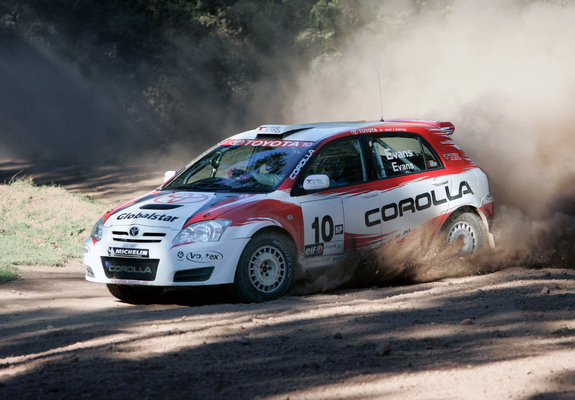 Images of Toyota Corolla Rally Car 2005–07