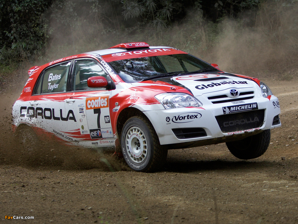 Images of Toyota Corolla Rally Car 2005–07 (1024 x 768)