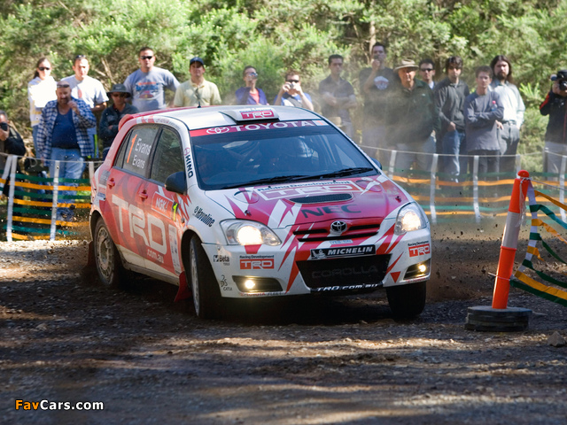 Images of Toyota Corolla Rally Car 2005–07 (640 x 480)