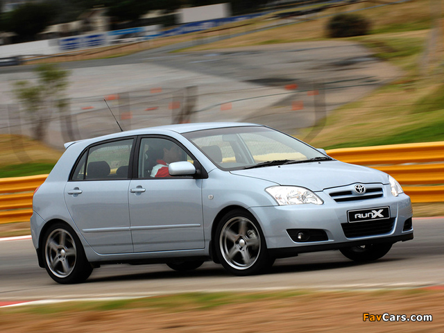 Images of TRD Toyota Corolla RunX 2006 (640 x 480)