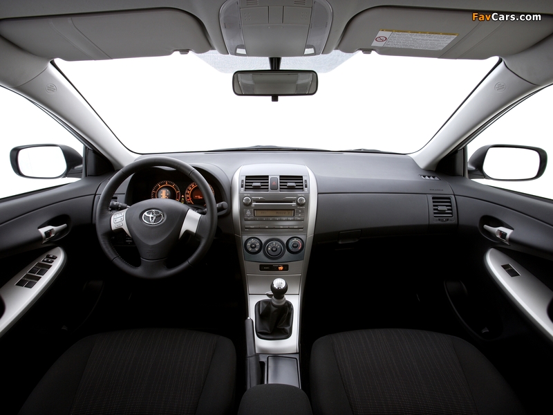 Images of Toyota Corolla EU-spec 2007–10 (800 x 600)