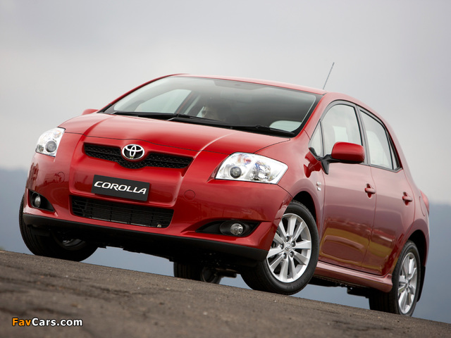 Images of Toyota Corolla Levin SX 2007–10 (640 x 480)