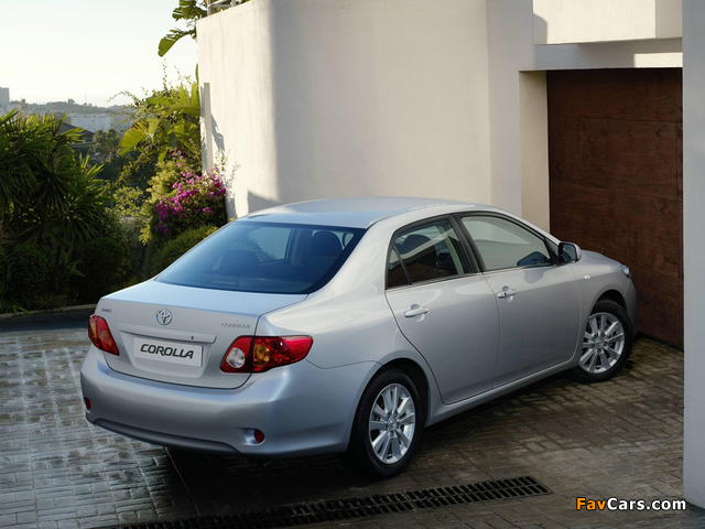 Images of Toyota Corolla EU-spec 2007–10 (640 x 480)