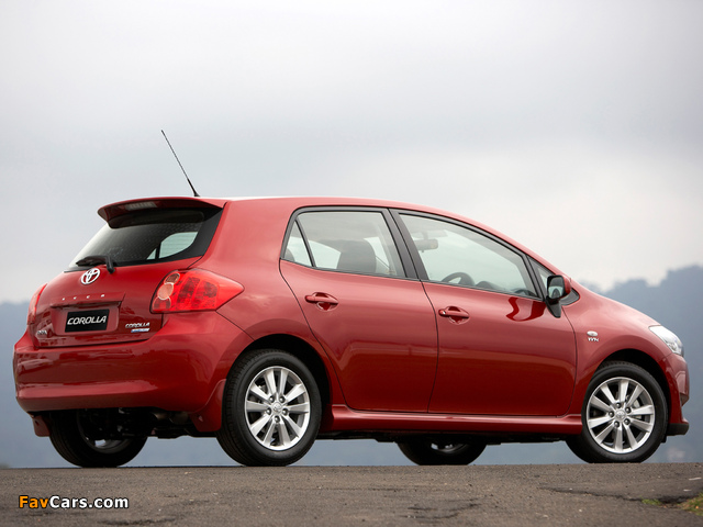 Images of Toyota Corolla Levin SX 2007–10 (640 x 480)