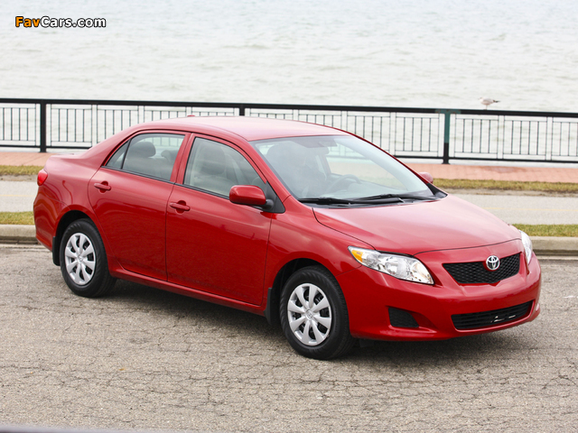 Images of Toyota Corolla CE US-spec 2008 (640 x 480)