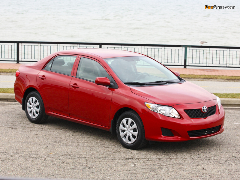 Images of Toyota Corolla CE US-spec 2008 (800 x 600)