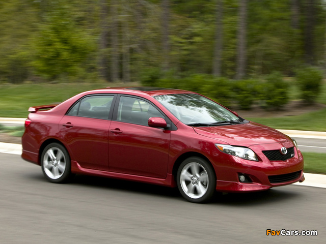 Images of Toyota Corolla XRS US-spec 2008–10 (640 x 480)