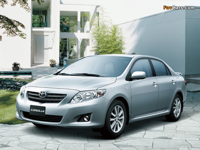 Images of Toyota Corolla UAE-spec 2008–10 (640 x 480)