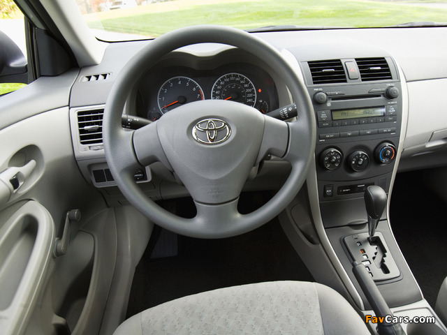 Images of Toyota Corolla CE US-spec 2008 (640 x 480)