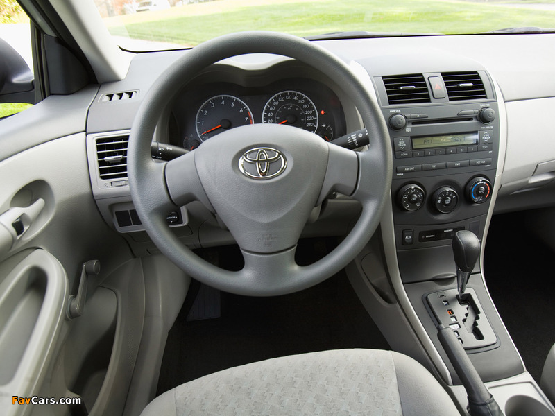 Images of Toyota Corolla CE US-spec 2008 (800 x 600)