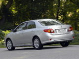 Images of Toyota Corolla XLE US-spec 2008–10
