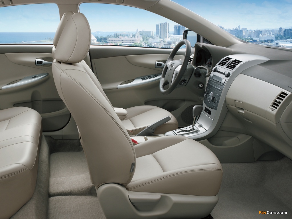 Images of Toyota Corolla UAE-spec 2008–10 (1024 x 768)
