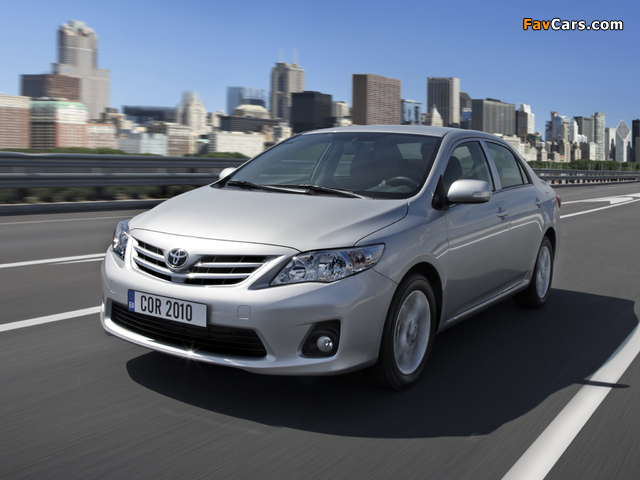 Images of Toyota Corolla EU-spec 2010 (640 x 480)