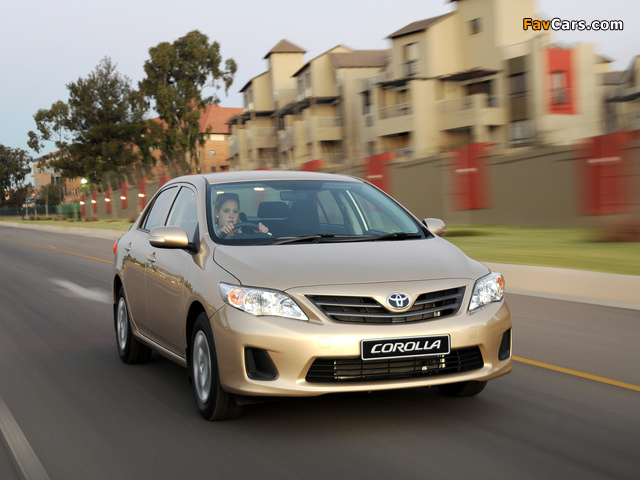 Images of Toyota Corolla ZA-spec 2010 (640 x 480)