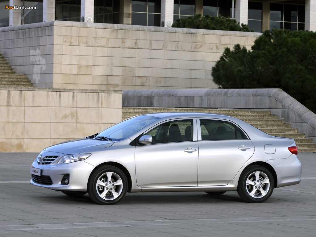 Images of Toyota Corolla EU-spec 2010 (1024 x 768)