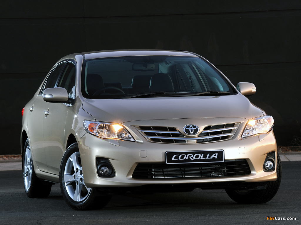 Images of Toyota Corolla ZA-spec 2010 (1024 x 768)