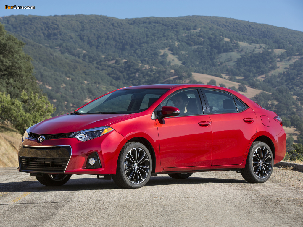 Images of Toyota Corolla S US-spec 2013 (1024 x 768)