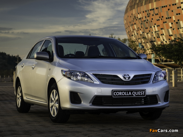 Images of Toyota Corolla Quest 2014 (640 x 480)