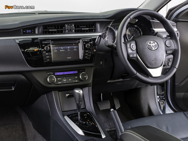 Images of Toyota Corolla ZA-spec 2014 (640 x 480)