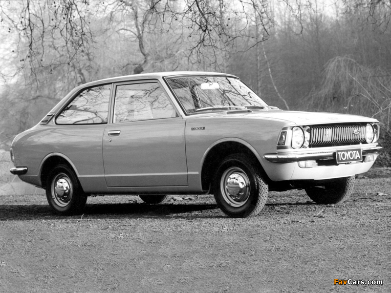 Photos of Toyota Corolla 2-door Sedan (KE26) 1970–74 (800 x 600)