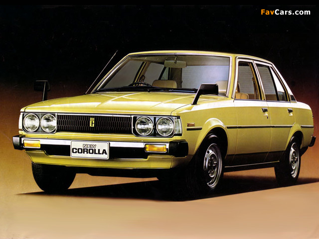 Photos of Toyota Corolla Sedan (E70) 1979–83 (640 x 480)
