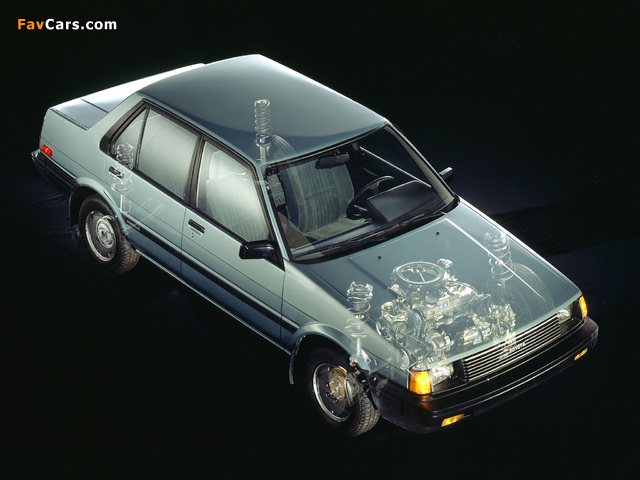 Photos of Toyota Corolla Sedan US-spec 1983–87 (640 x 480)