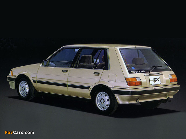 Photos of Toyota Corolla FX-G 5-door (E80) 1983–87 (640 x 480)