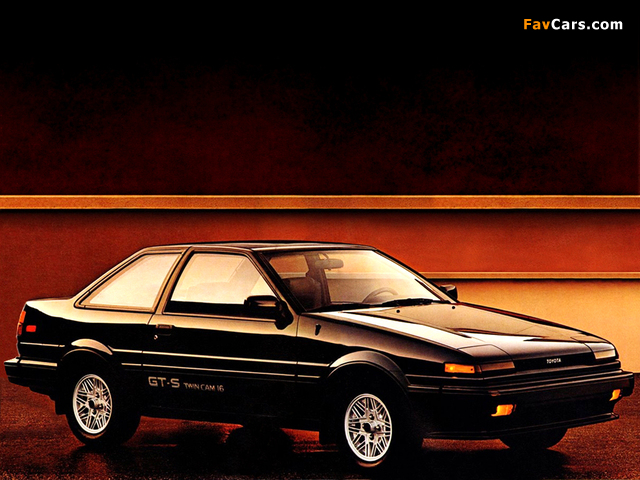 Photos of Toyota Corolla GT-S Sport Coupe (AE86) 1985–87 (640 x 480)