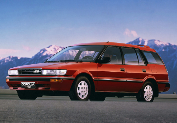 Photos of Toyota Corolla 4WD Wagon (AE95) 1988–94