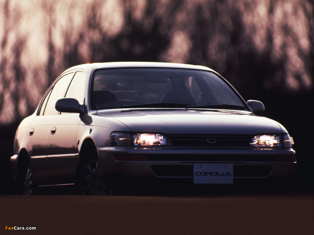 Photos of Toyota Corolla JP-spec 1991–95 (1024 x 768)