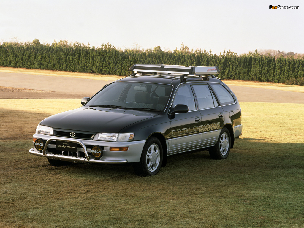 Photos of Toyota Corolla Touring Wagon JP-spec 1992–97 (1024 x 768)