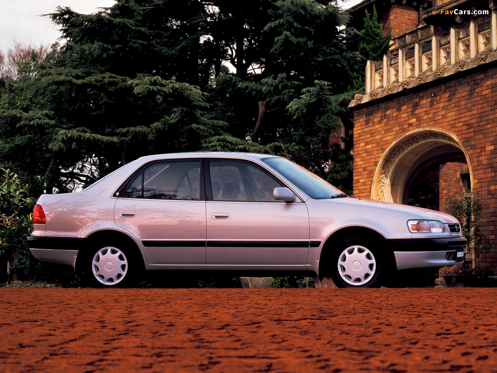 Photos of Toyota Corolla 1.5 SE Saloon (AE110) 1995–96 (1024 x 768)