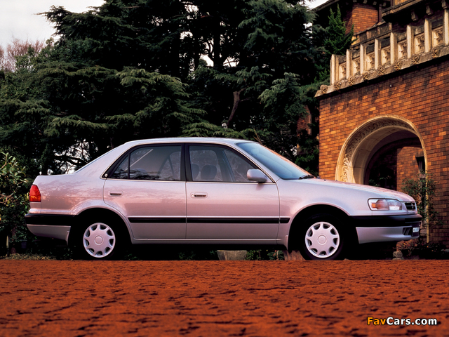 Photos of Toyota Corolla 1.5 SE Saloon (AE110) 1995–96 (640 x 480)