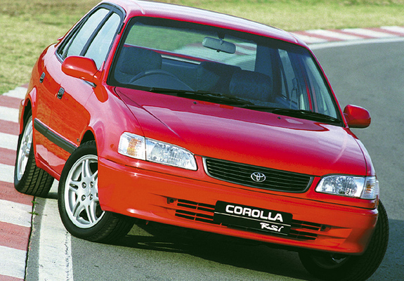 Photos of Toyota Corolla RSi ZA-spec 1997–2000