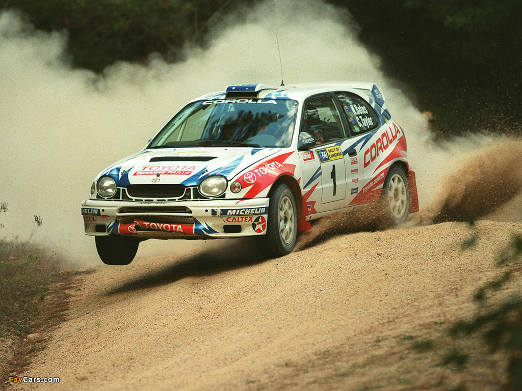 Photos of Toyota Corolla Compact WRC (AE111) 1997–99 (1024 x 768)