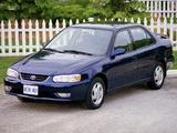 Photos of Toyota Corolla S Sedan US-spec 2001–02