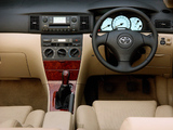 Photos of Toyota Corolla Sedan ZA-spec 2001–04