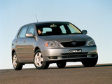 Photos of Toyota Corolla Conquest 5-door 2001–04