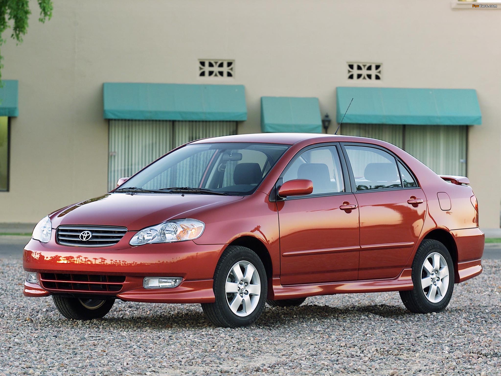 Photos of Toyota Corolla S US-spec 2002–08 (2048 x 1536)