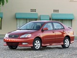 Photos of Toyota Corolla S US-spec 2002–08