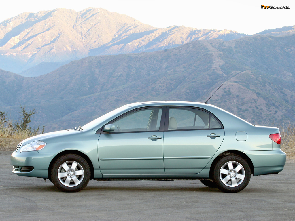 Photos of Toyota Corolla US-spec 2002–08 (1024 x 768)