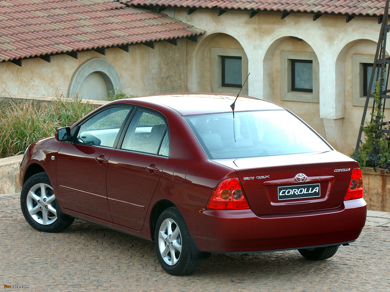 Photos of Toyota Corolla Sedan ZA-spec 2004–07 (1600 x 1200)