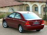 Photos of Toyota Corolla Sedan ZA-spec 2004–07
