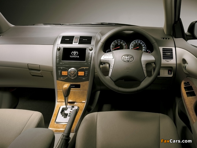 Photos of Toyota Corolla Axio 2006–08 (640 x 480)