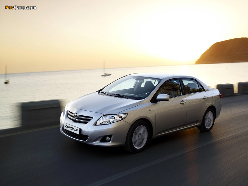 Photos of Toyota Corolla EU-spec 2007–10 (800 x 600)