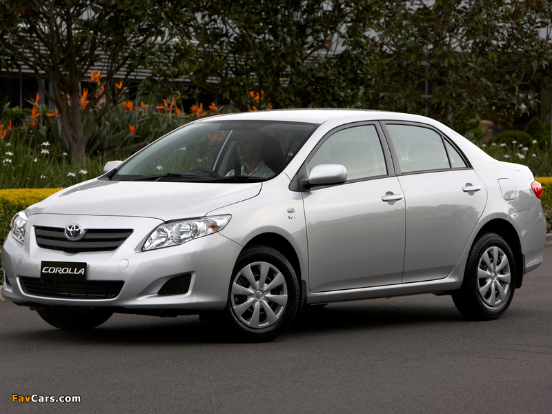 Photos of Toyota Corolla Ascent 2007–10 (800 x 600)