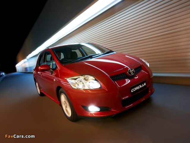 Photos of Toyota Corolla Levin SX 2007–10 (640 x 480)